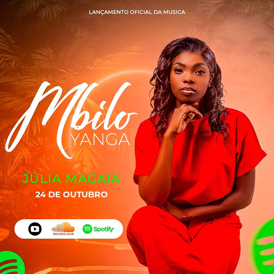 JÚLIA MAGAIA ESTREIA NA MÚSICA CRISTÃ COM MBILO YANGA