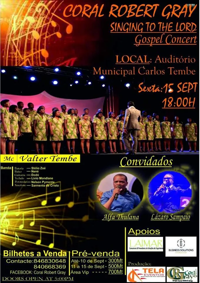 Coral Robert Gray em Concerto