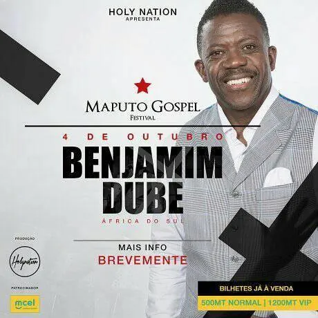 Benjamin Dube  em Moçambique
