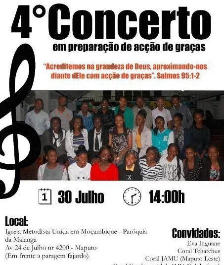 JMU Malanga apresenta o quarto concerto