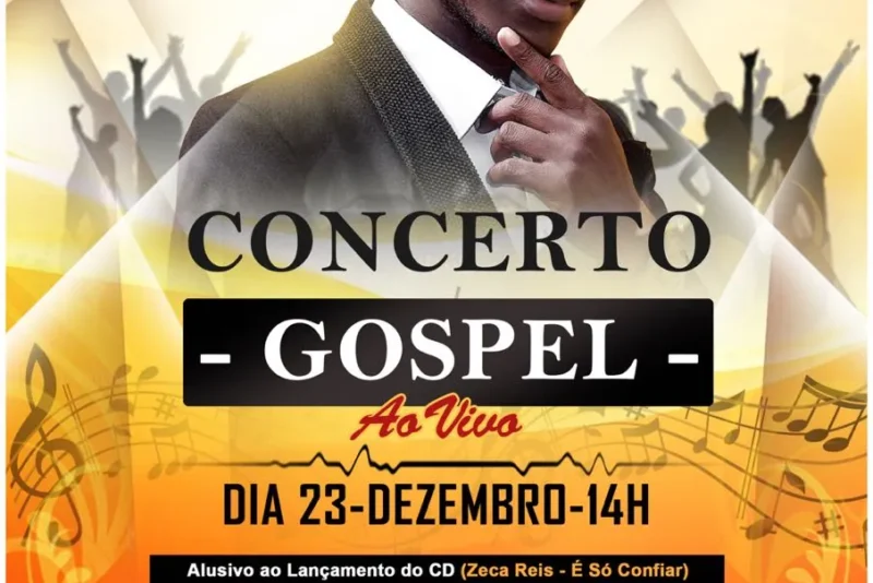 Lançamento do CD É só confiar (Zecas Reis)