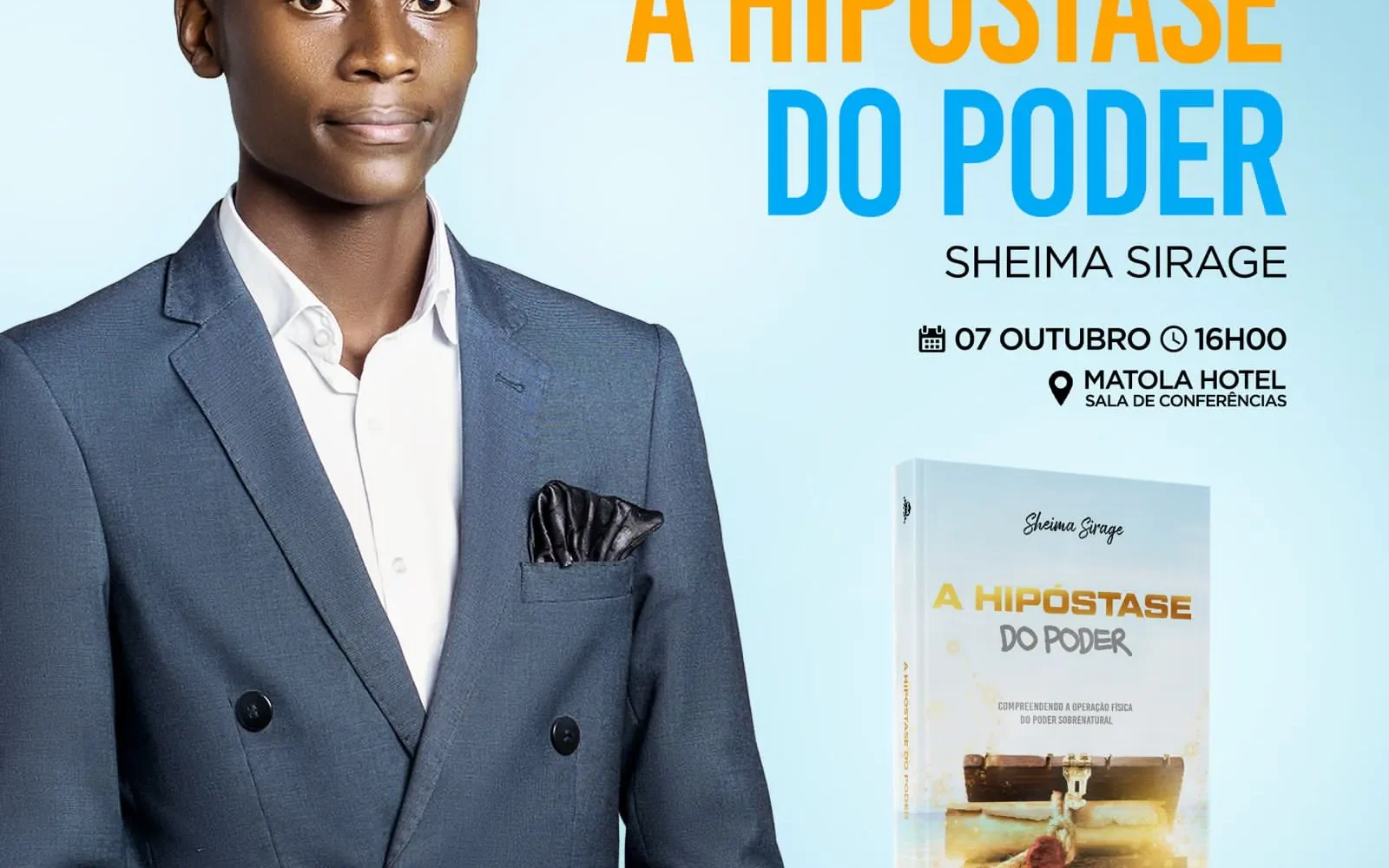 SHEIMA SIRAGE LANÇA “A HIPÓTASE DO PODER