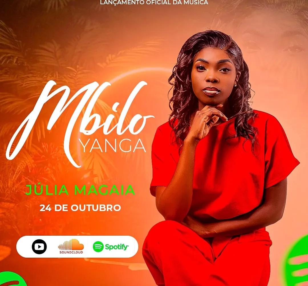 JÚLIA MAGAIA ESTREIA NA MÚSICA CRISTÃ COM MBILO YANGA