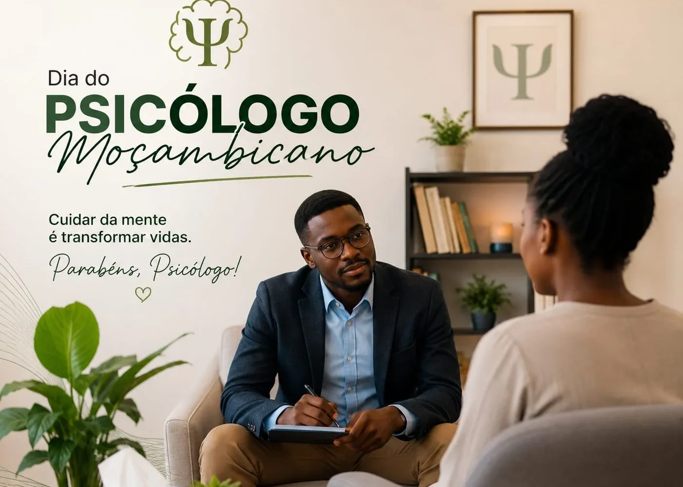 DIA DO PSICÓLOGO MOÇAMBICANO: QUEM CUIDA DA MENTE TAMBÉM AJUDA A SALVAR VIDAS