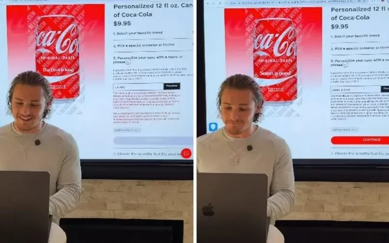 COCA-COLA É CRITICADA APÓS BLOQUEAR “JESUS É REI” E PERMITIR “SATANÁS É BOM” EM LATAS PERSONALIZADAS