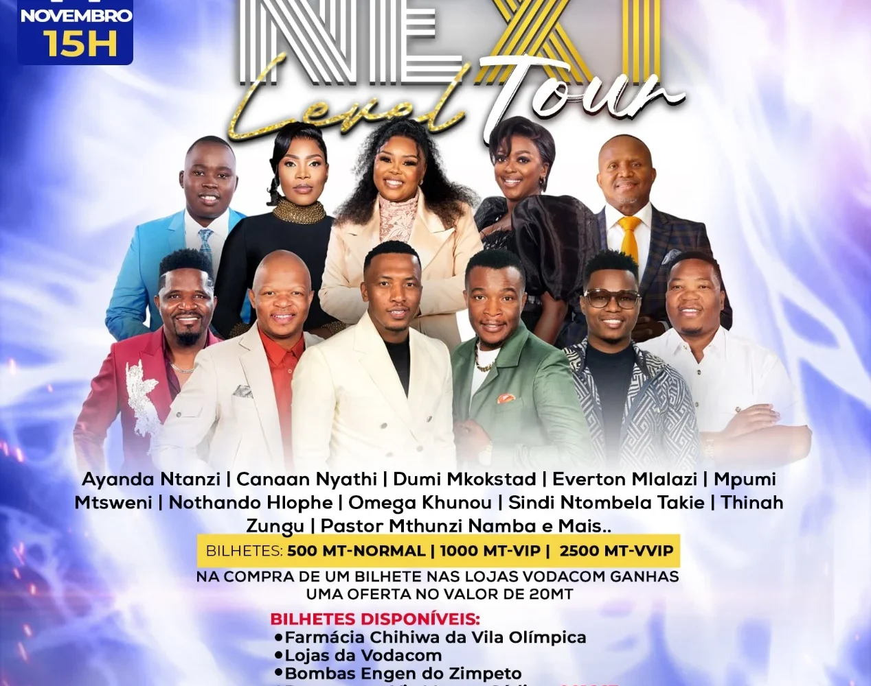 UM SÓ ALTAR, DUAS NAÇÕES: SPIRIT OF PRAISE E ADORADORES MOÇAMBICANOS SE ENCONTRAM EM NOVEMBRO NO ZIMPETO
